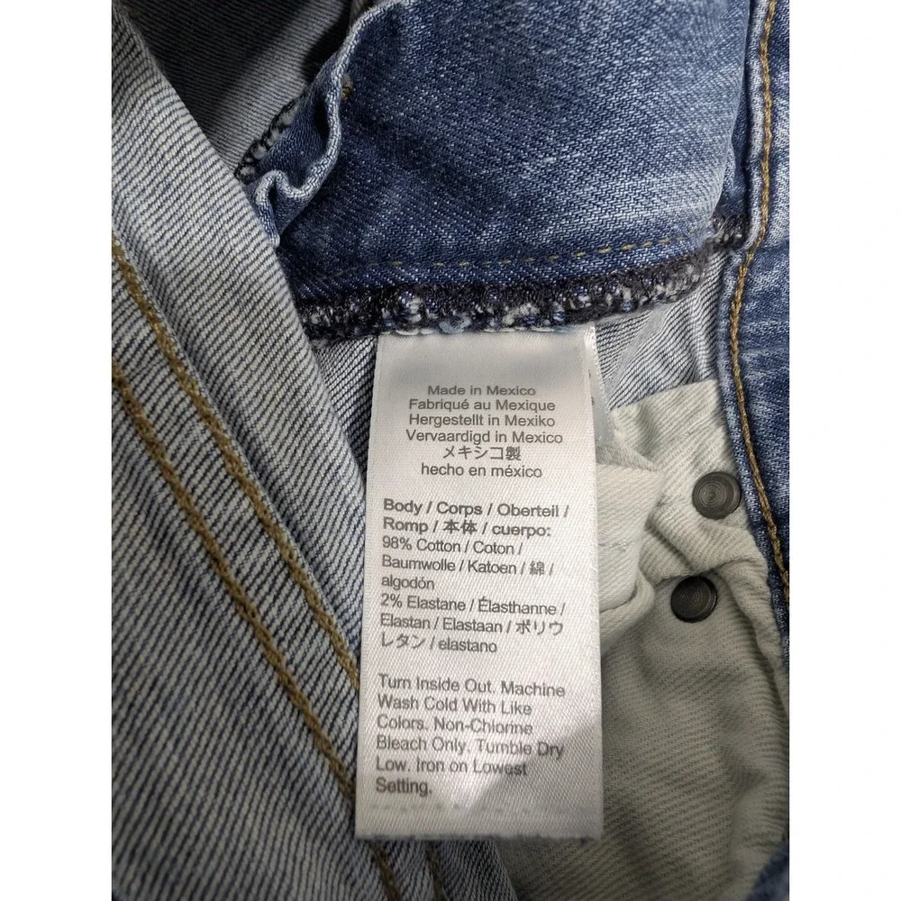 J. Crew 484 Stretch Light Wash Blue‎ Denim Jeans Size 28X32 AW289